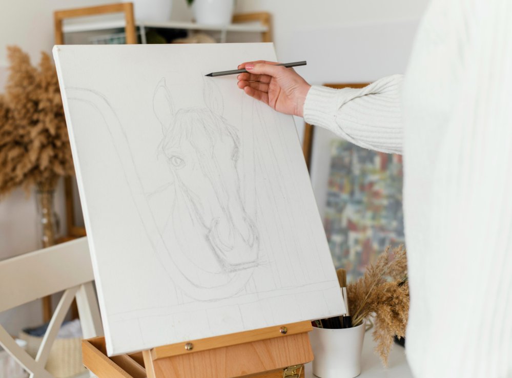 young-woman-drawing-on-a-canvas